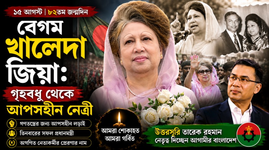 খালেদা জিয়ার রাজনৈতিক উত্থান: কেন তিনি আজও আপসহীন?